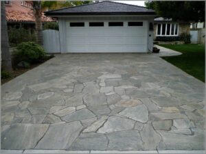 Silver Grey Quartz Crazy Paving