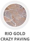 Rio Gold Quartz Crazy Paving